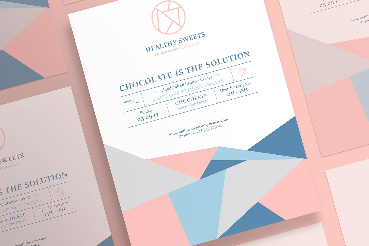 Posters | Sweets in Flyer Templates - product preview 8