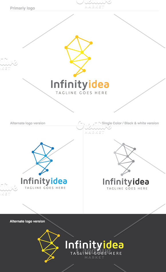 Infinity Idea in Logo Templates - product preview 3