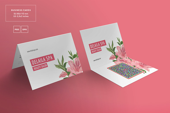 Print Pack | Delaila Spa in Templates - product preview 3