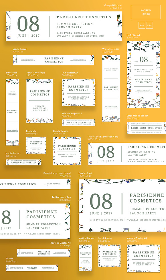 Promo Bundle | Parisienne Cosmetics in Templates - product preview 6