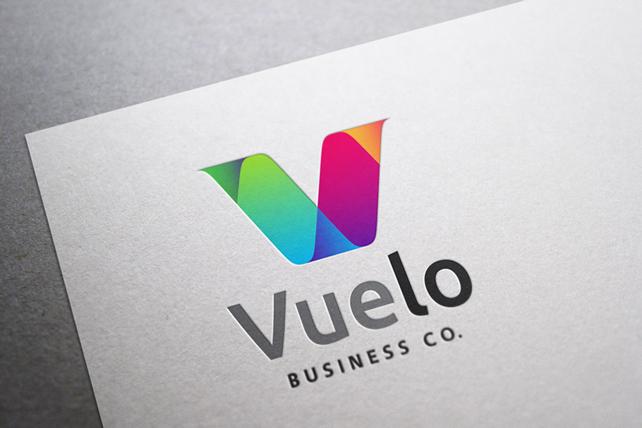 Vuelo logo in Logo Templates - product preview 8