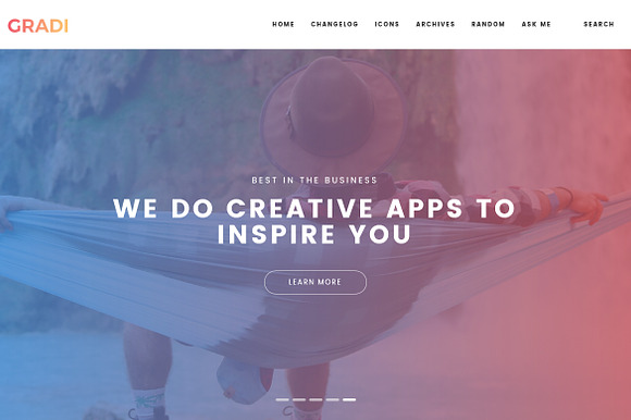 Gradi - Tumblr Theme for Startups in Tumblr Themes - product preview 5