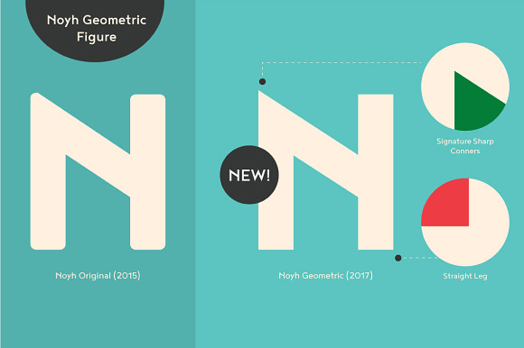 Noyh Geometric in Sans-Serif Fonts - product preview 1