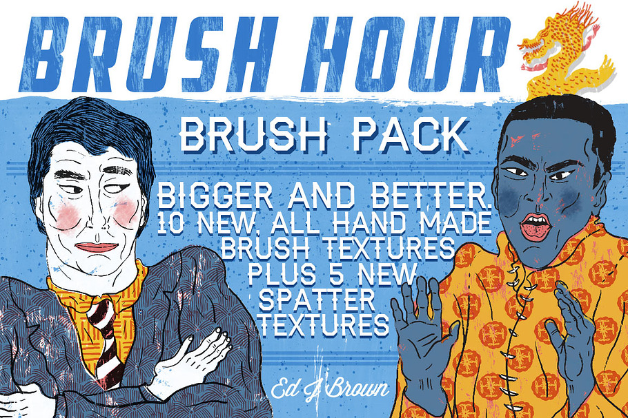BRUSH HOUR 2! - Brush Pack in Photoshop Brushes - product preview 8