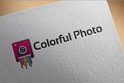 Colorful Photo Logo designs template