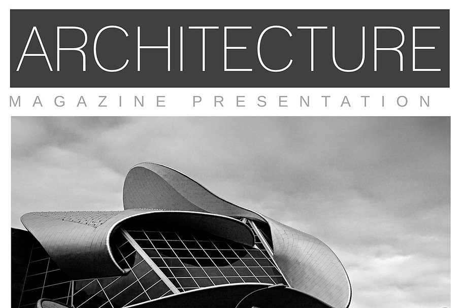 Archidesign Magazine Keynote in Keynote Templates - product preview 8