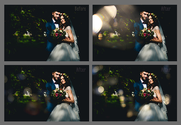 Wedding Art Bokeh Photo Overlays in Photoshop Layer Styles - product preview 2