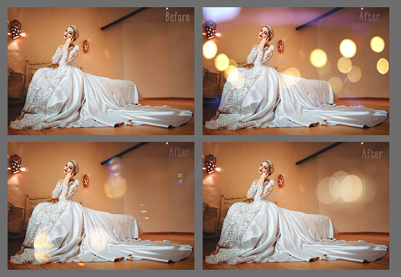 Wedding Art Bokeh Photo Overlays in Photoshop Layer Styles - product preview 3