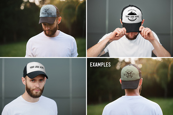 Baseball hat mock up in Product Mockups - product preview 4