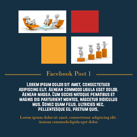Facebook Post 1 PowerPoint template in Facebook Templates - product preview 14