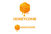 Modern Honeycomb Logo Template
