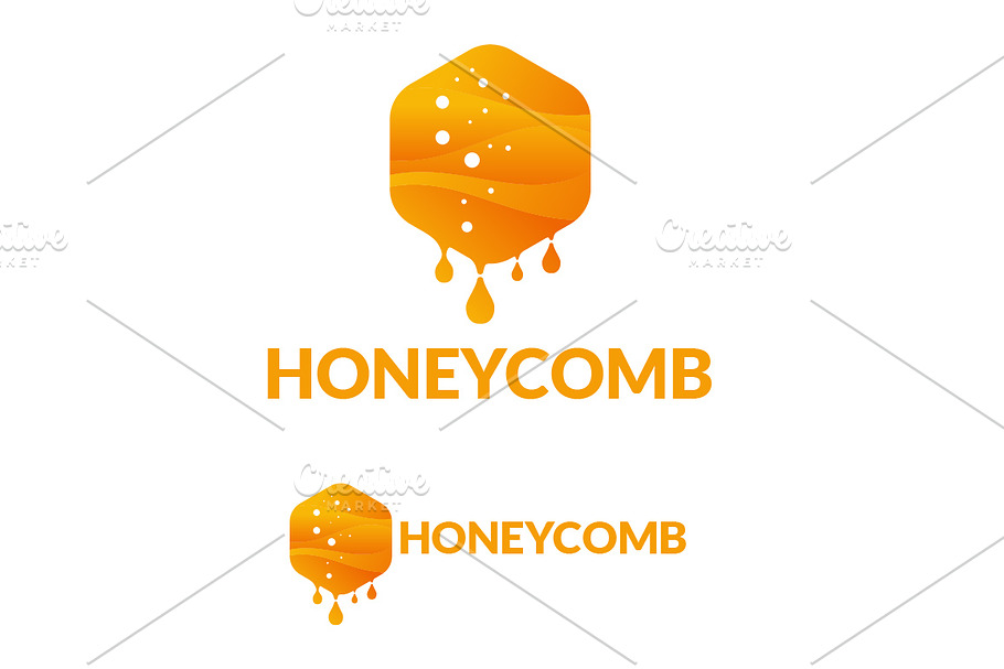 Modern Honeycomb Logo Template in Logo Templates - product preview 8