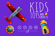 Kids Toys and Objects 