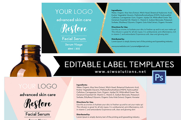 Product Label Template-ID18