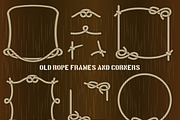 Old Rope Frames and Corners