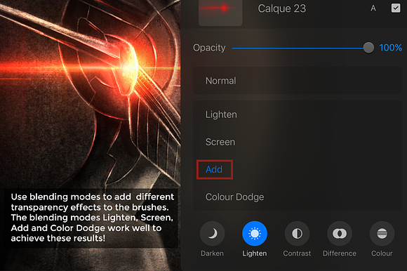 Lens flares Procreate brushes in Photoshop Brushes - product preview 1