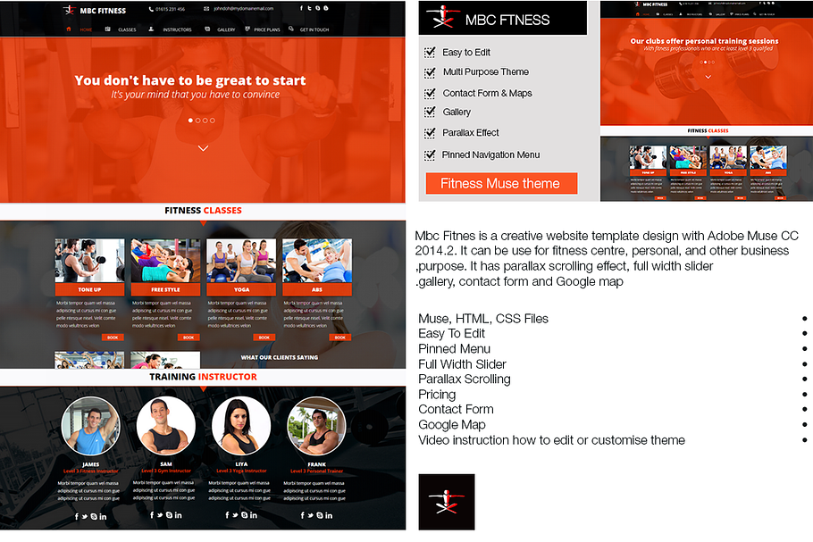 Mbc Fitness Muse Template