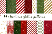 14 Christmas glitter patterns
