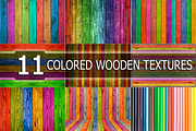 Colored wooden TEXTURES