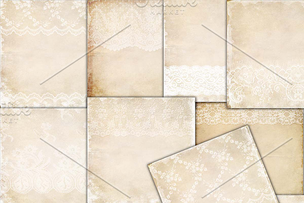 Old background with lace