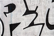 Detail of a graffiti