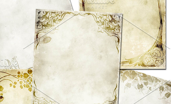 Antique frames  in Textures - product preview 2