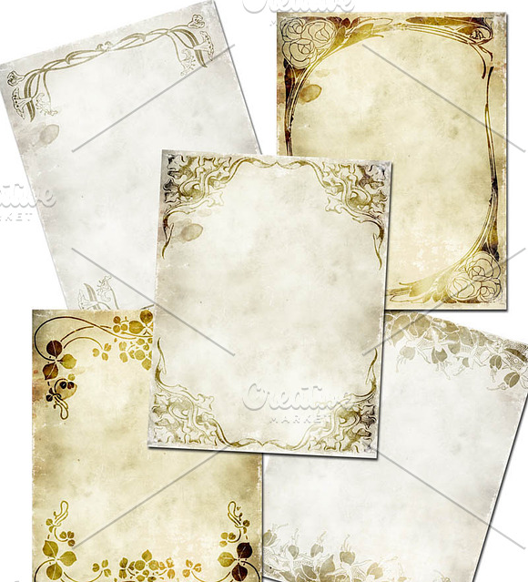 Antique frames  in Textures - product preview 3