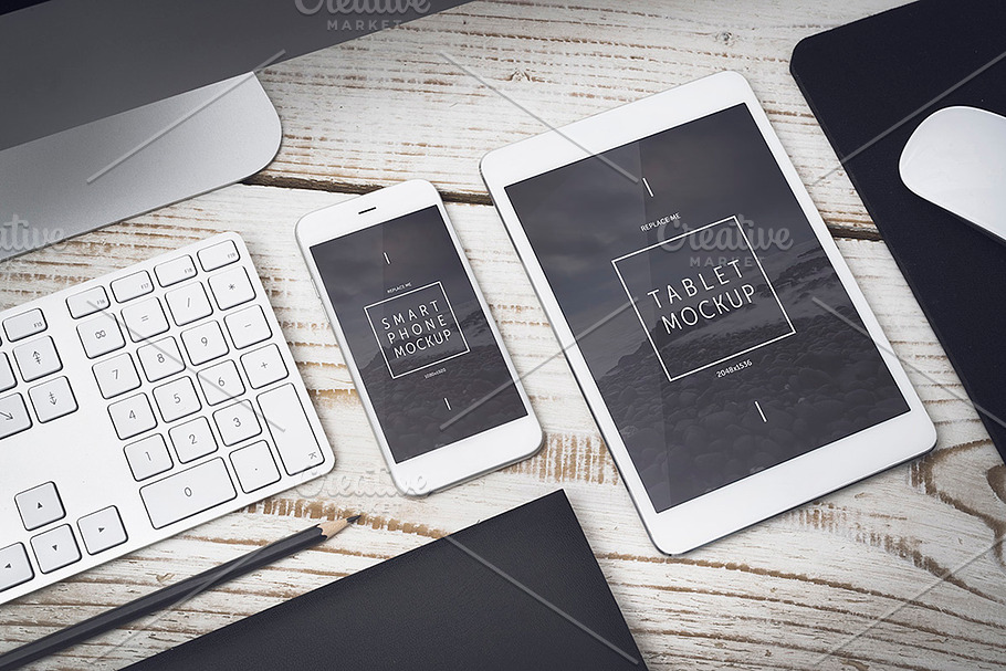Responsive design mockup in Mobile & Web Mockups - product preview 8