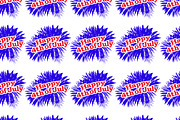 Happy 4th of July Graphic Seamless Pattern
