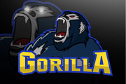 Gorilla logo maskot