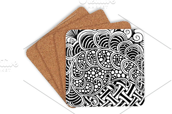 Hand drawn pattern pack in Patterns - product preview 5