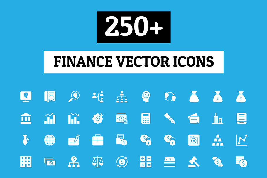 250+ Finance Vector Icons