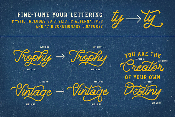 Explorers Logo & Font Collection in Stamp Fonts - product preview 3