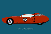 classic racing car