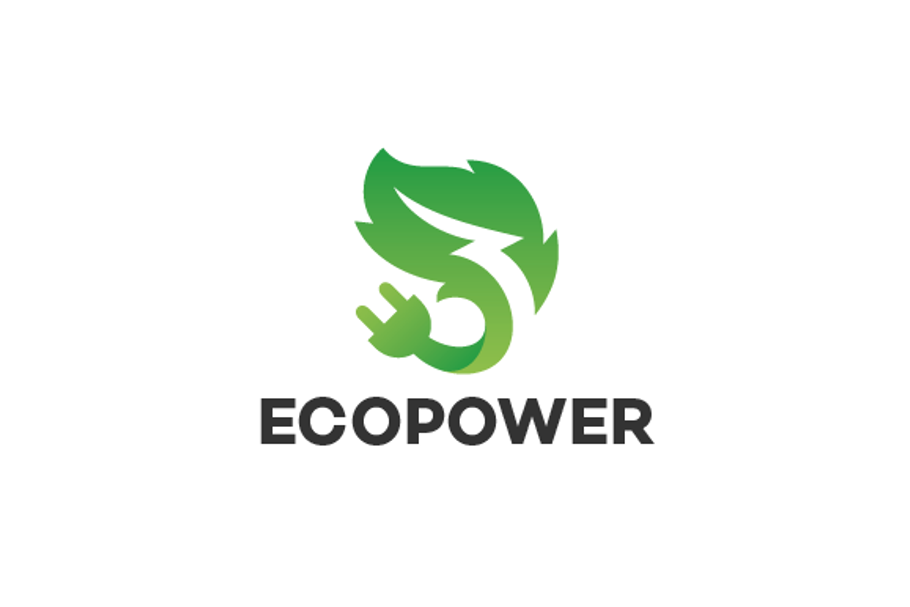 Eco Electrical Logo Template