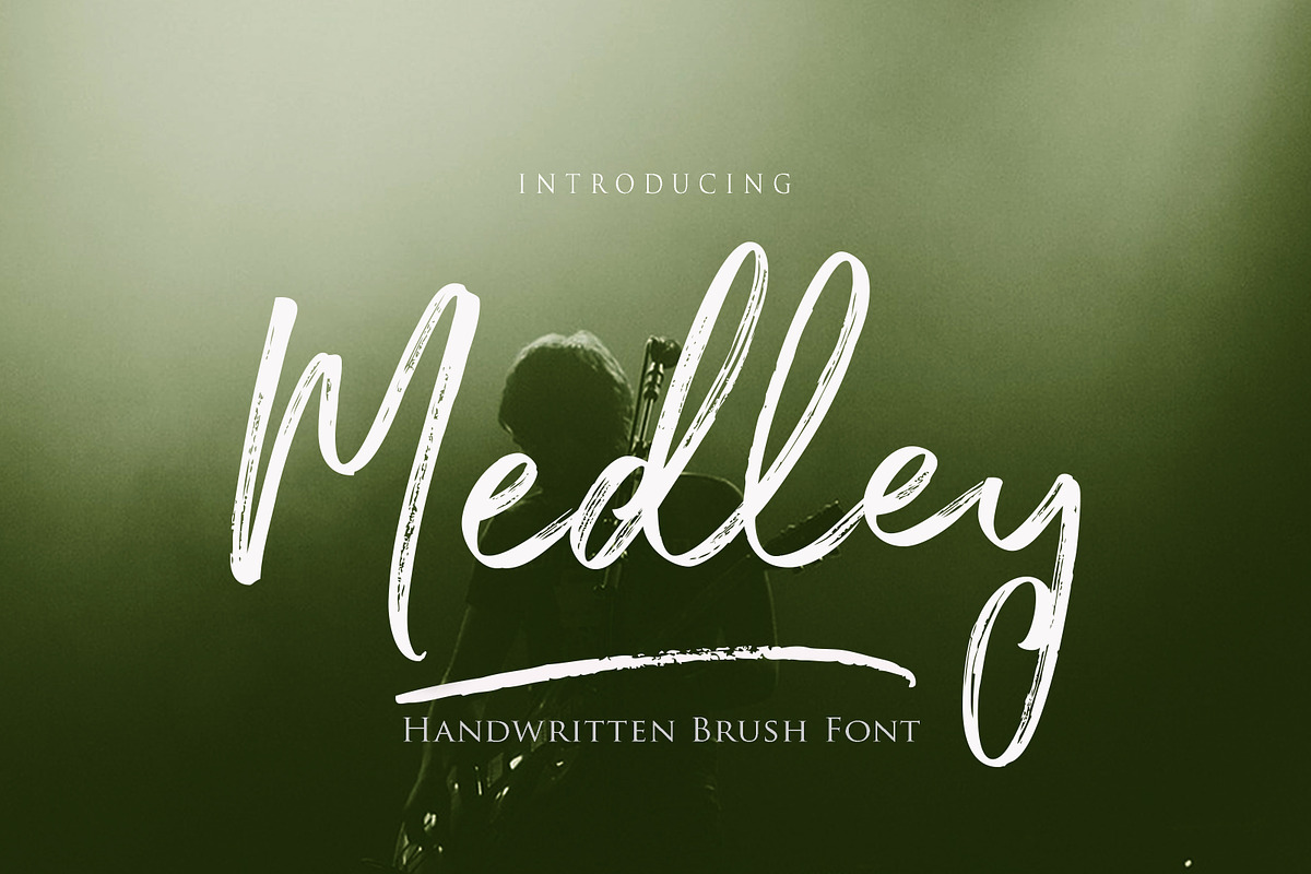 Medley Script in Script Fonts - product preview 8