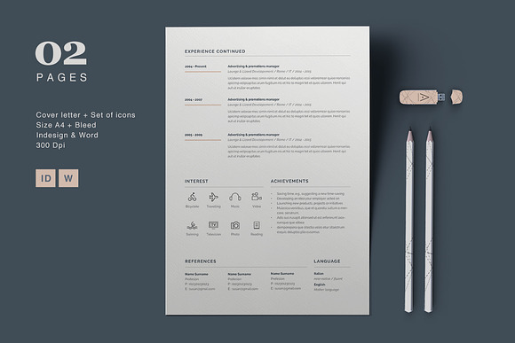 Resume Lisa in Resume Templates - product preview 2