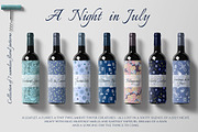 A Night in July. Floral prints