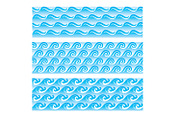 seamlessly sea wave patterns