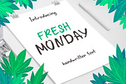 Fresh Monday font
