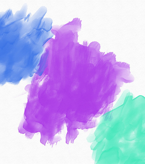 35 Hi-Res Water color PS Brush Set 6 in Photoshop Brushes - product preview 8