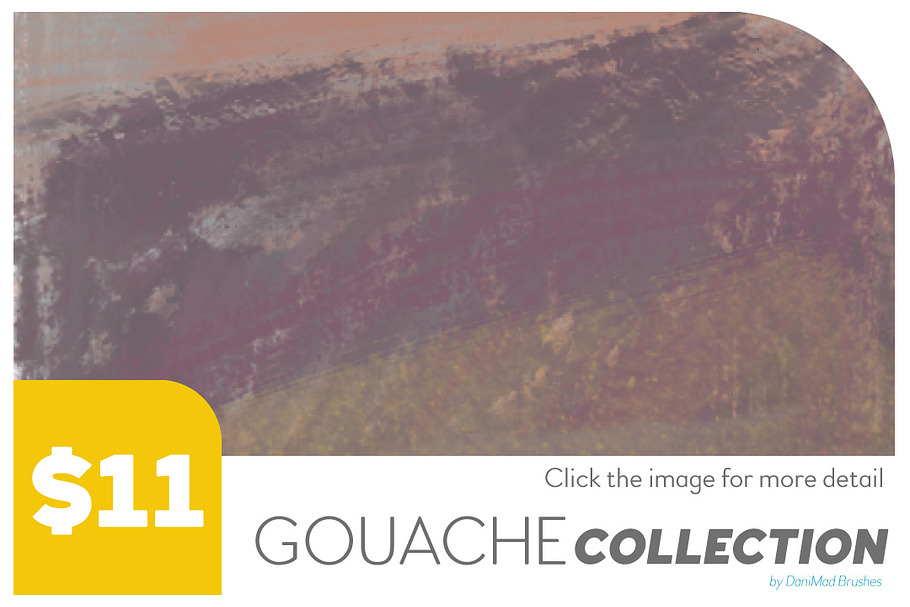The Gouache Collection Brushes in Photoshop Brushes - product preview 8