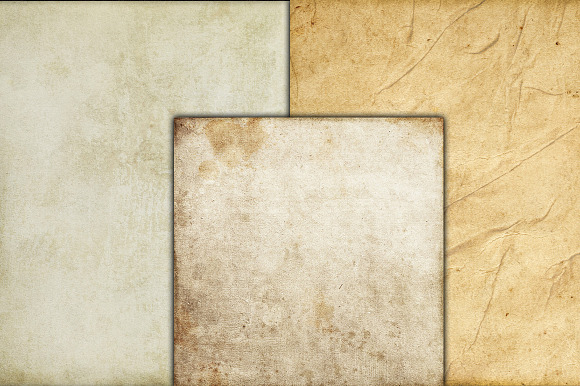 Old Paper Backgrounds Grunge Texture in Textures - product preview 4