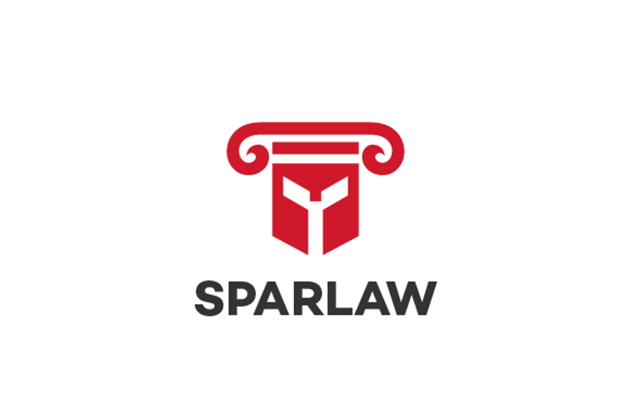 Spartan Law Firm Logo Template
