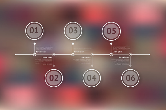 TIMELINE INFOGRAPIC SET #3 in Presentation Templates - product preview 3