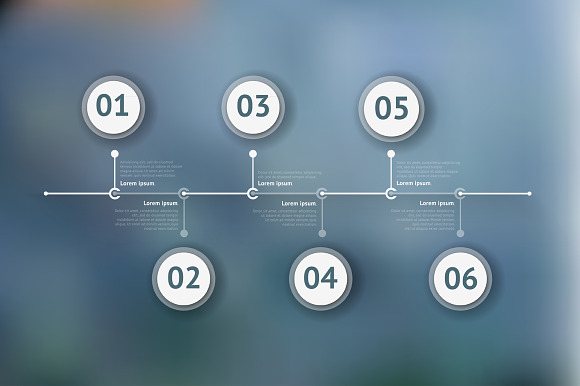 TIMELINE INFOGRAPIC SET #3 in Presentation Templates - product preview 4