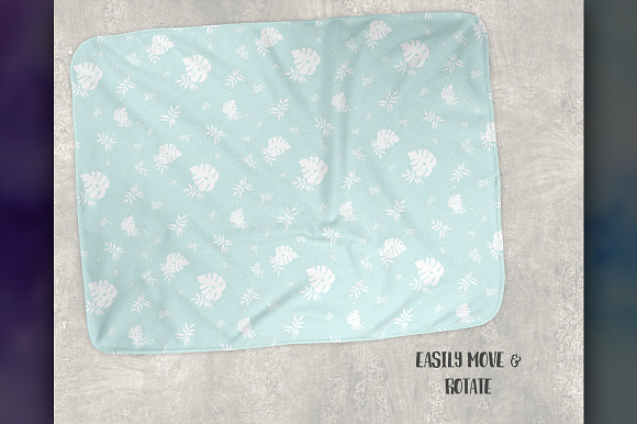 Large fleece blanket mockup in Product Mockups - product preview 3