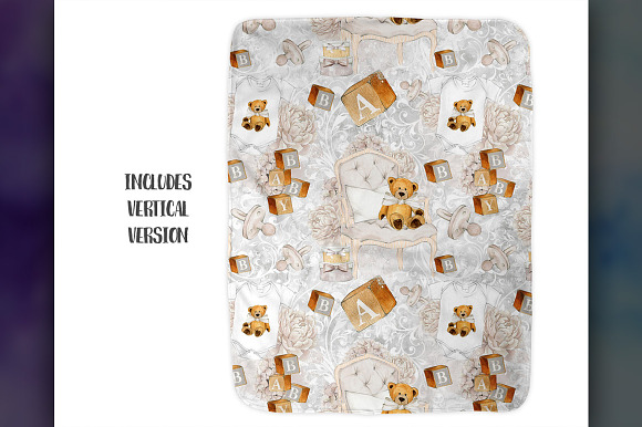 Large fleece blanket mockup in Product Mockups - product preview 4