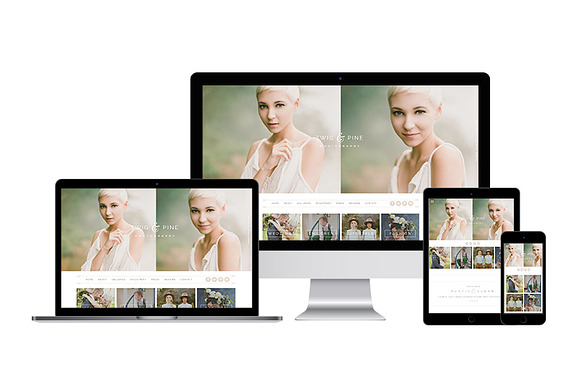 Twig & Pine II ProPhoto 6 Collection in Website Templates - product preview 1