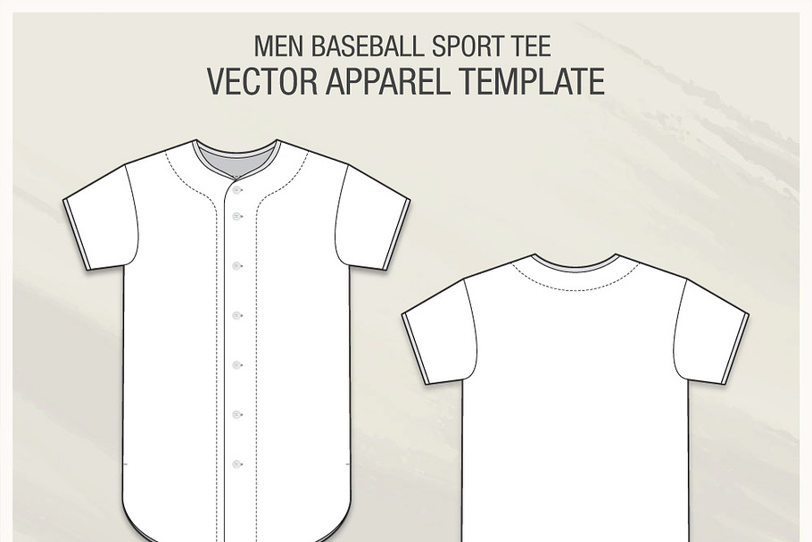 Men Baseball Sport Tee in Illustrations - product preview 8